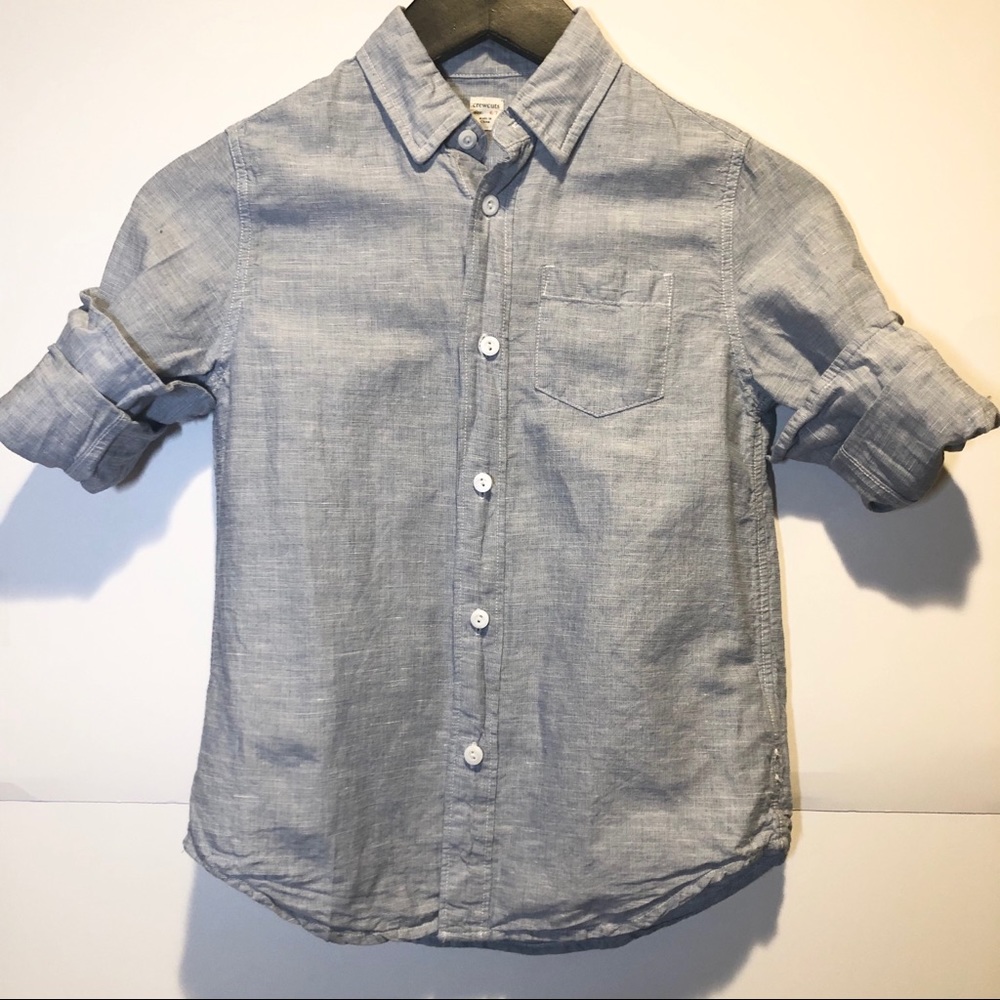Crewcuts by J. Crew Long Sleeves button down, 6/7